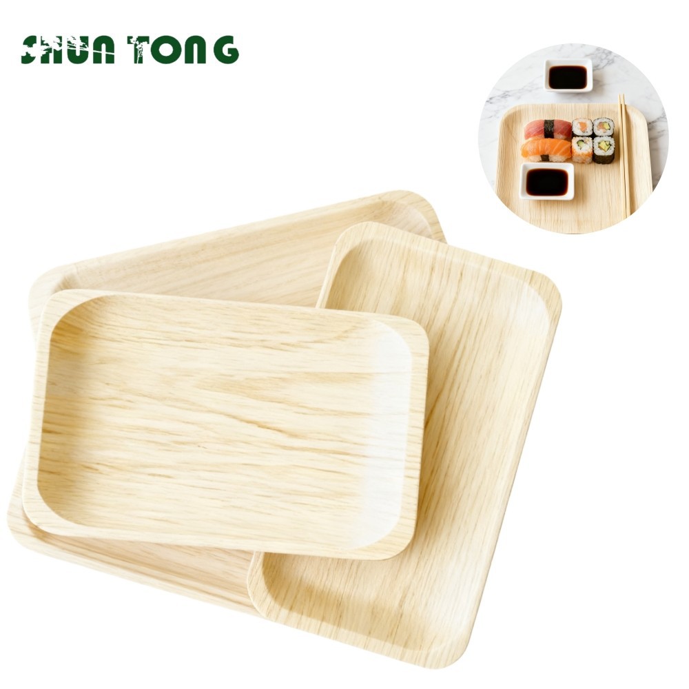 Disposable Wooden Plates Wholesale Factory